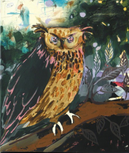 Avant d'être absorbé par les ténèbres, 2007 - Huile sur toile
45 x 35 cm