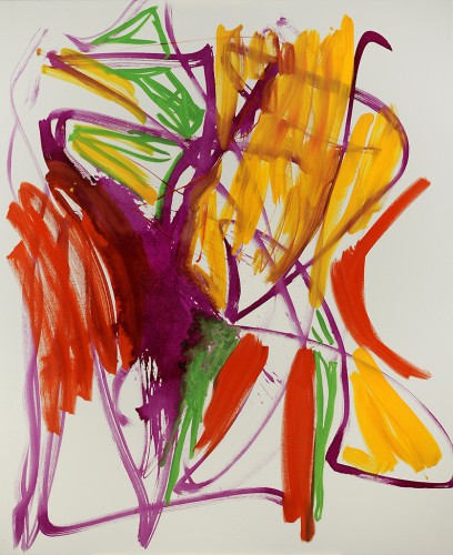 Sans titre XV, 2012 - Huile sur toile
200 x 164  cm