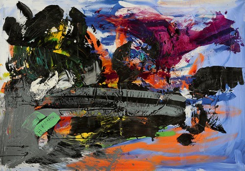 USA, 2012 - Huile sur toile
113 x 161 cm