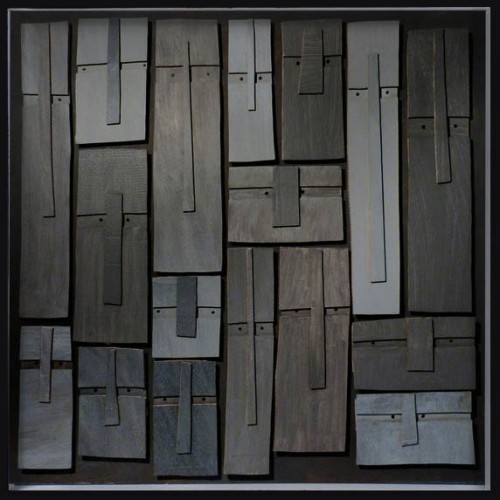 Témoins silencieux 12, 2013 - Mixte sur carton
120 x 120 cm