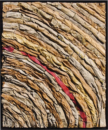 Bargaal, 2013 - Technique mixte avec carton
125 x 105 cm

