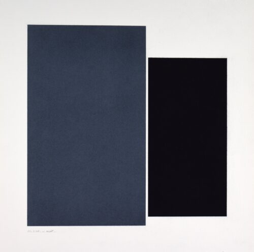 08_2022 - 08_2022, pastel sur papier, 56 x 56 cm