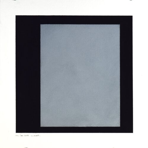 12_2023 - 12_2023, pastel sur papier, 37,5 x 37,5 cm