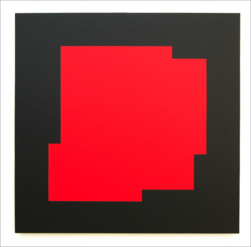 XX - 2015, acrylique sur toile, 80 x 80 cm