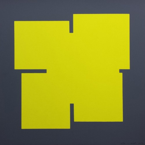 Pistachio on dark gray - 2013, Sérigraphie originale sur papier
37,5 x 37,5 cm
50 exemplaires
