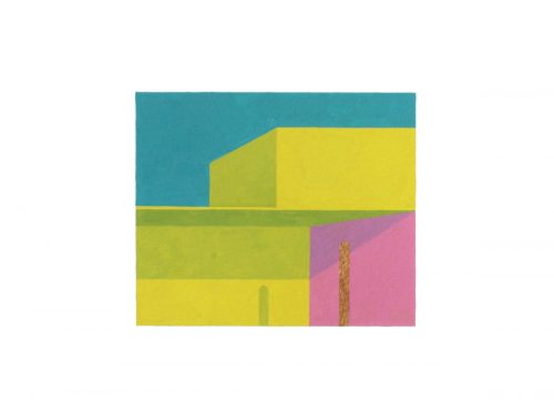 LB 84 - 2017, watercolour on paper, 24 x 32 cm