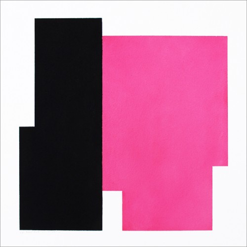 XX - 2015, pastel sur papier, 37,5 x 37,5 cm