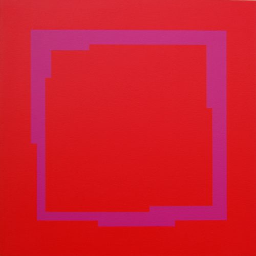 XXV - 2009, acrylic on canvas, 100 x 100 cm