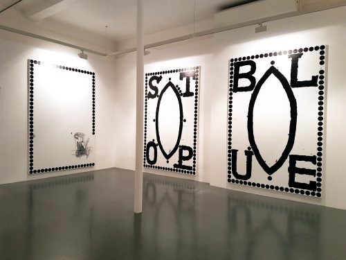 Exposition Sideral Blue - Centre d'Art Contemporain Bouvet Ladubay, 2018