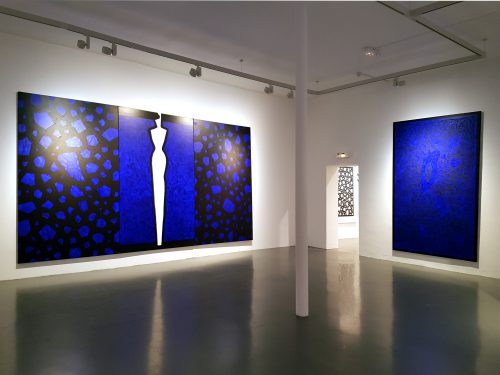 Exposition Sideral Blue - Centre d'Art Contemporain Bouvet Ladubay, 2018