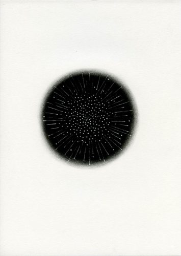 Z14_072 - 2014, Fusain sur papier,
29,7 x 21 cm