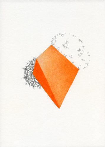 Z15_104ret - 2015, Fusain sur papier,
29,7 x 21 cm