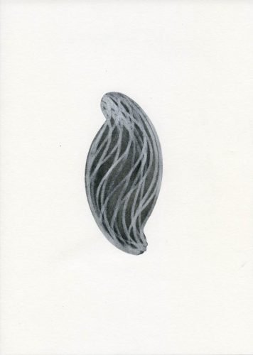 Z16_070 - 2016, Fusain sur papier,
29,7 x 21 cm
