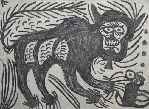 Hazaribag Malo Devi - Sans titre, 2008, couleurs naturelles sur papier,  55 x 74 cm
