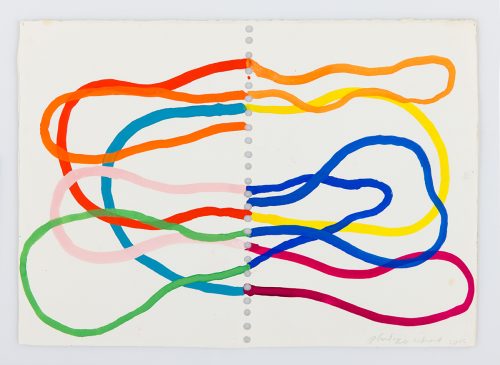 PR-G-2002 - 2015, gouache sur papier, 27 x 37 cm