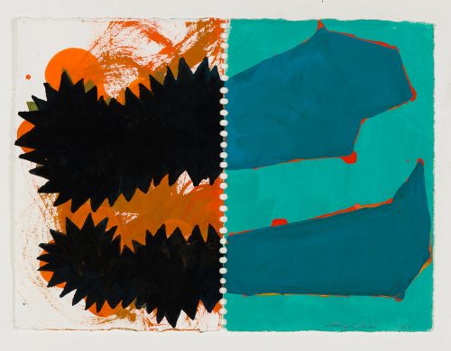 PR-G-2007- - 2007, gouache sur papier, 28 x 38 cm