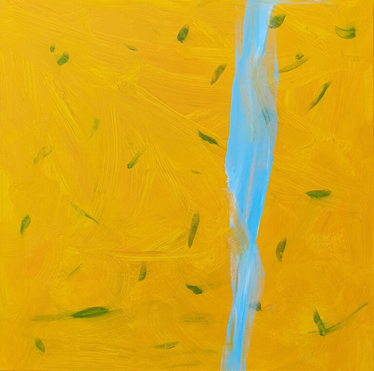 2021, acrylique sur toile, 60 x 60 cm