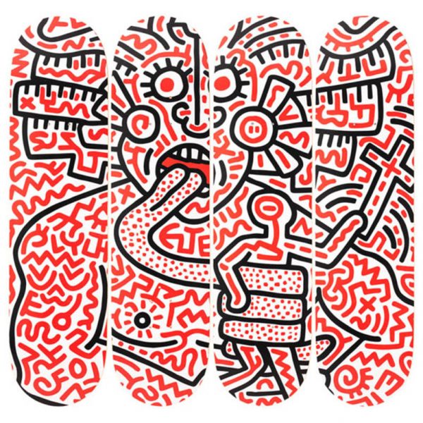 Keith Haring - Man and Medusa