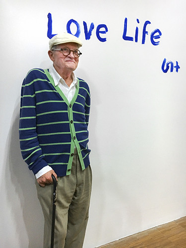 David Hockney 2017@Galerie Lelong & co