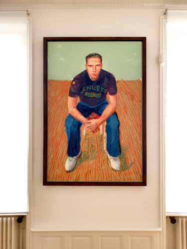 A Bigger Jamie McHale 2 - 2008, dessin numérique, impression jet d'encre sur papier, 162 x 109 cm, 12  exemplaires