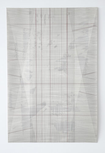 Sans titre (Dessin) - 2023, mine de plomb et crayons, 120 x 80 cm