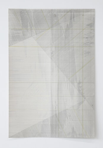 Sans titre (Dessin) - 2023, mine de plomb et crayons, 120 x 80 cm