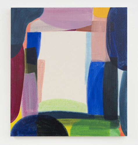 Sans titre - 2026, acrylique sur toile, 110,5 x 101 cm